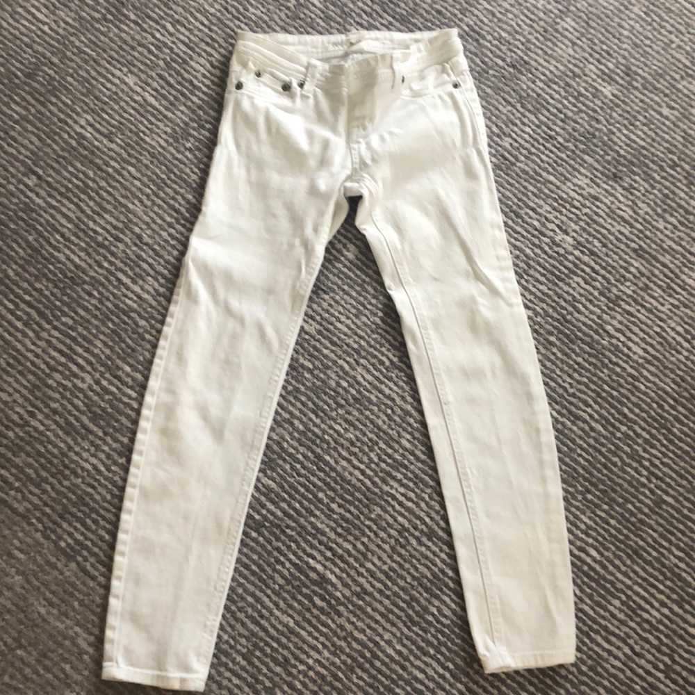 Wet Seal white jeans